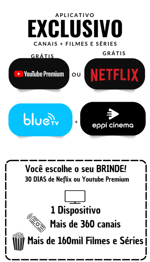 Gift Card Blue + Eppi + Brinde - Mensal